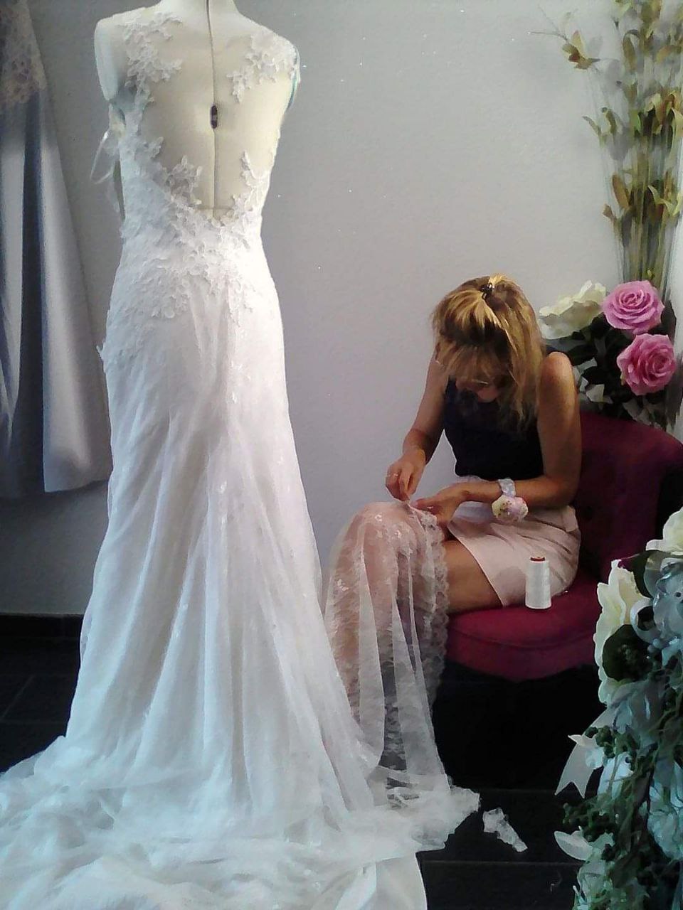 Mains de couturière